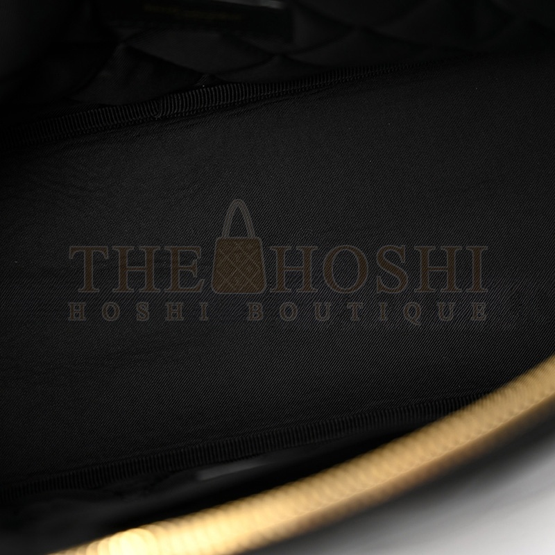 Y51 LE CASSANDRE LARGE COSMETIC POUCH BLACK 742662AABK91000 (30*20*11cm) Master Quality